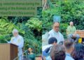 Dog Apparently Thought the Blessing of the Animals Needed a Choir Soloist